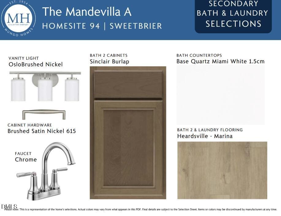 Secondary Bath & Laundry - 805 Westerland Way 94, Durham, NC 27703, Durham