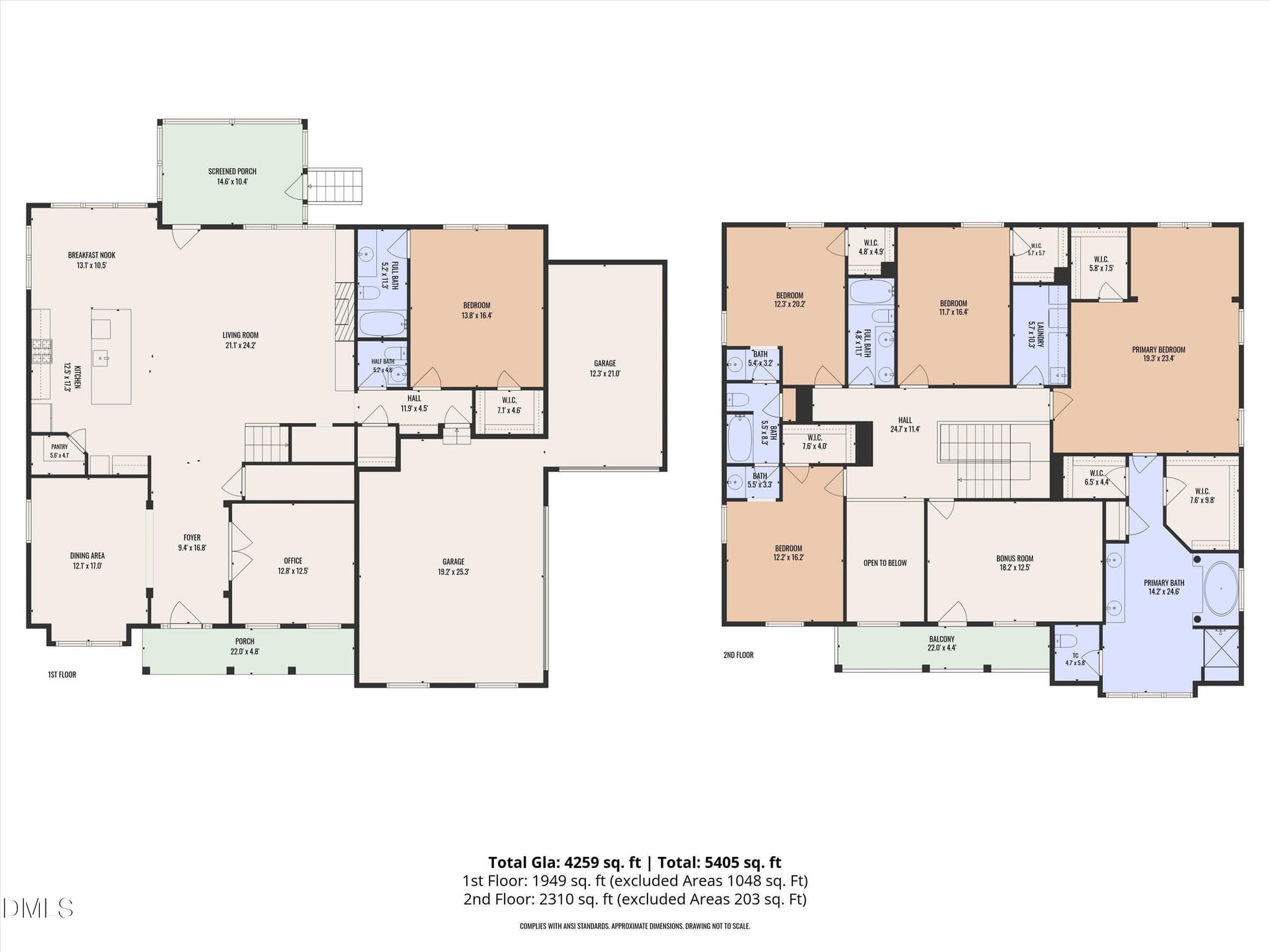 03-all_floors_1328_sandybrook_lane_wake_ - 1328 Sandybrook Lane, Wake Forest, NC 27587