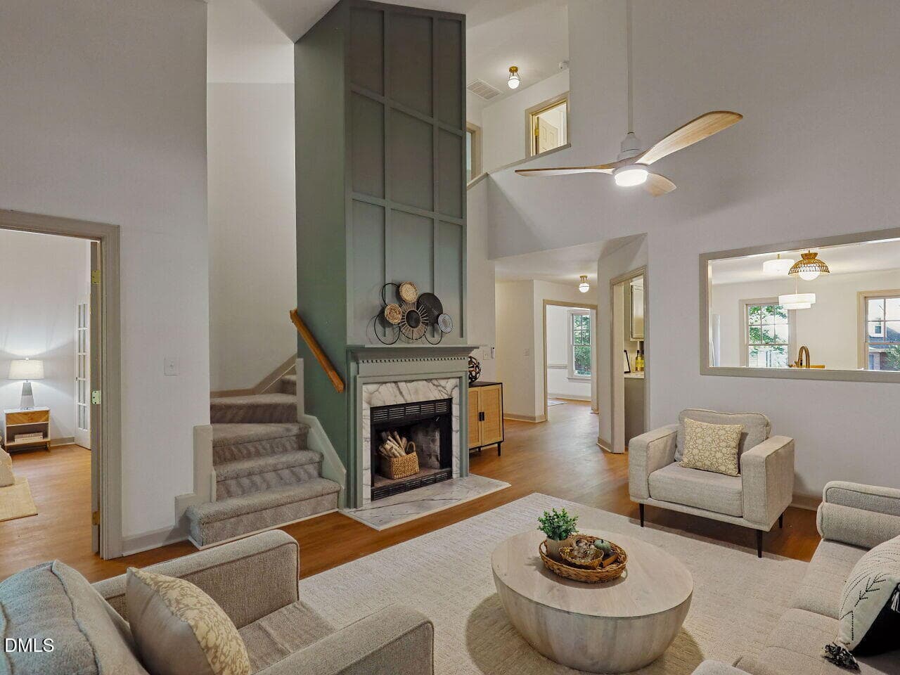 018-1280x960-family-room-with-fireplace - 126 Sanair Court, Apex, NC 27502, Apex