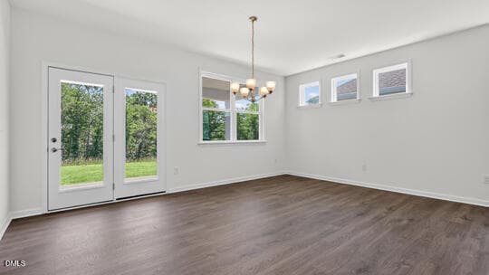 DINING AREA AND REAR PATIO DOORS - 361 Alexis Loop, Sanford, NC 27330, Sanford