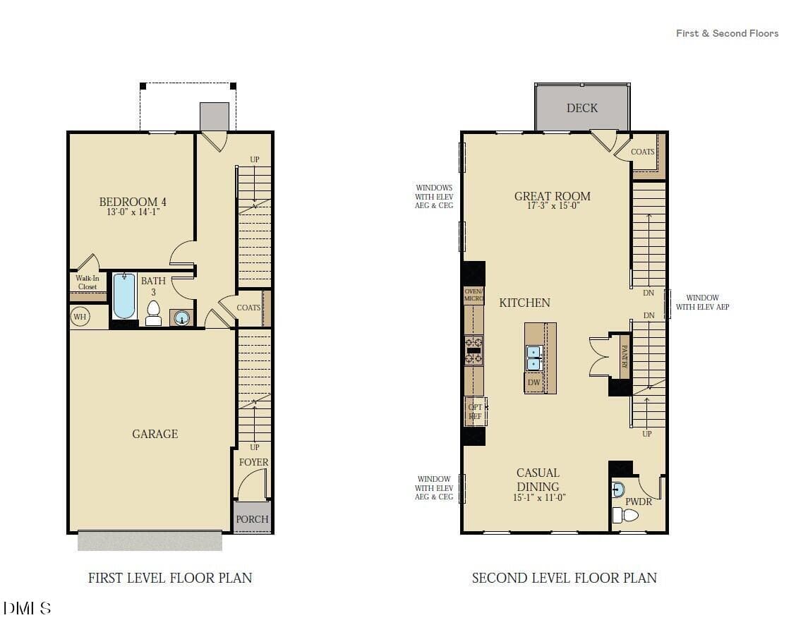 Westmore 1st and 2nd flrs - 2324 Gracie Lane, Apex, NC 27502, Apex