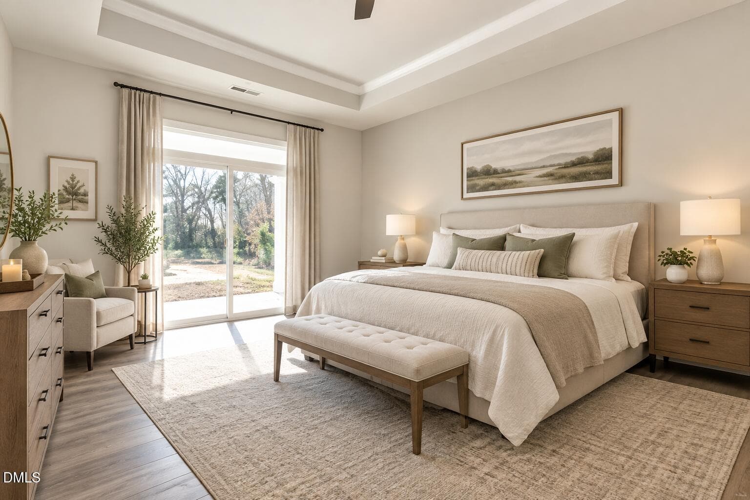 Primary bedroom - 1900 Pinecliff Court, Fuquay Varina, NC 27526
