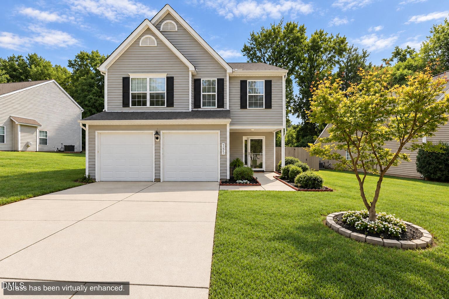 Welcoming Gray Suburban Home with Enhanc - 755 Sycamore Springs Drive, Fuquay Varina, NC 27526