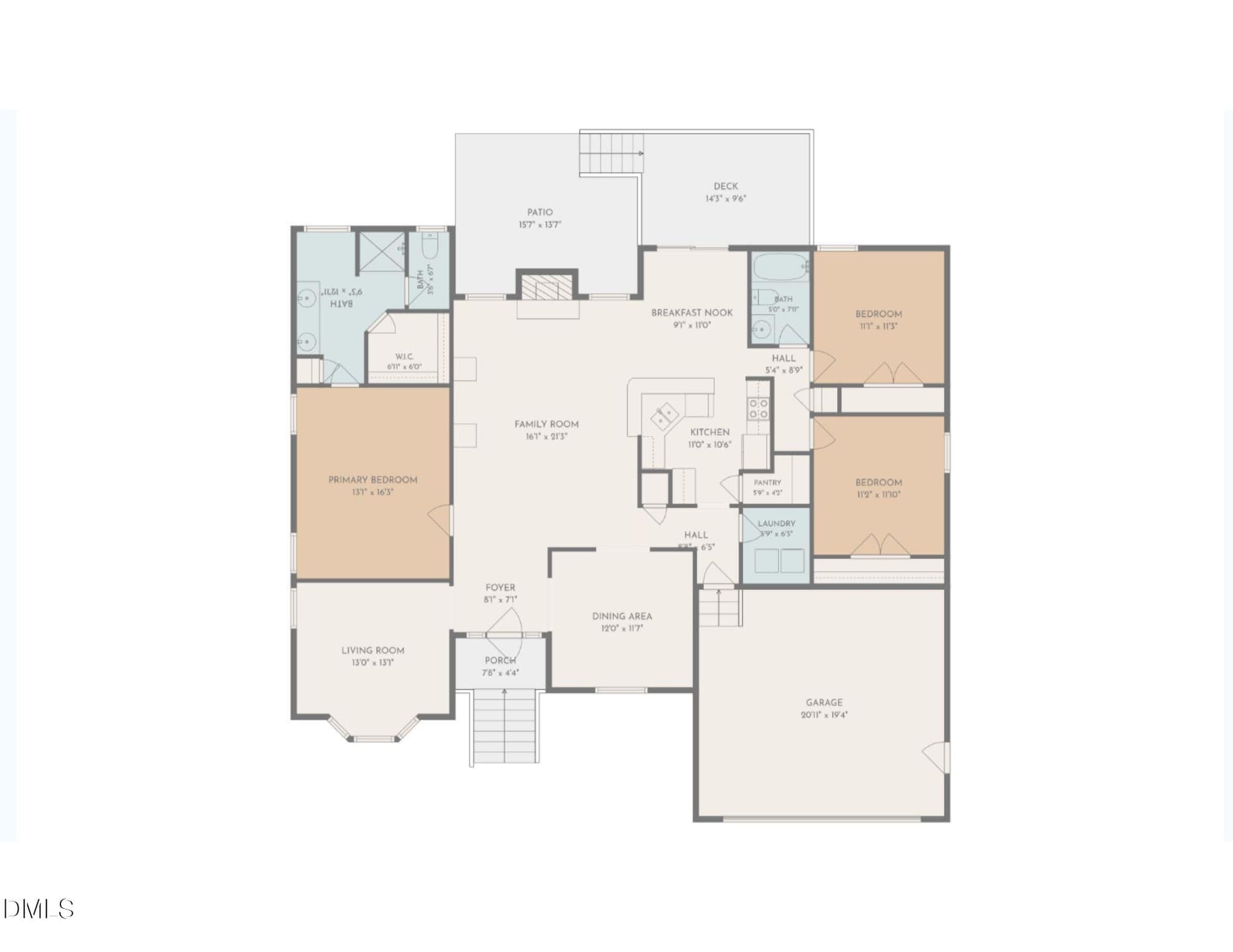 Floorplan - 103 Accura Court, Durham, NC 27712