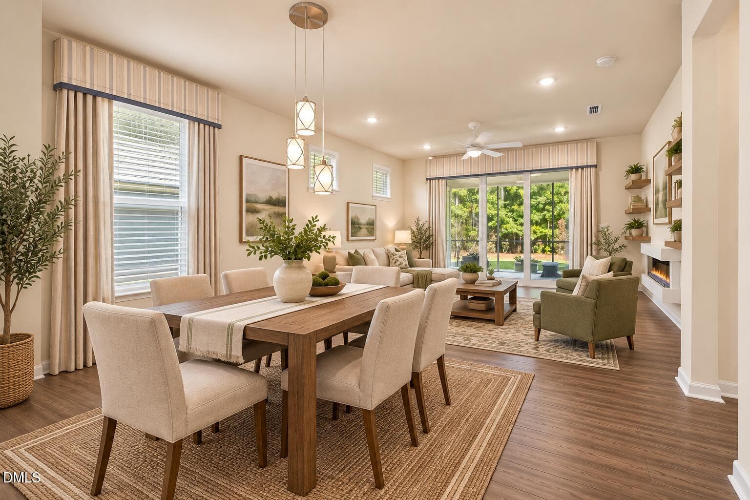 Dining Area - 1308 Rose Gum Way, Fuquay Varina, NC 27526, Fuquay Varina