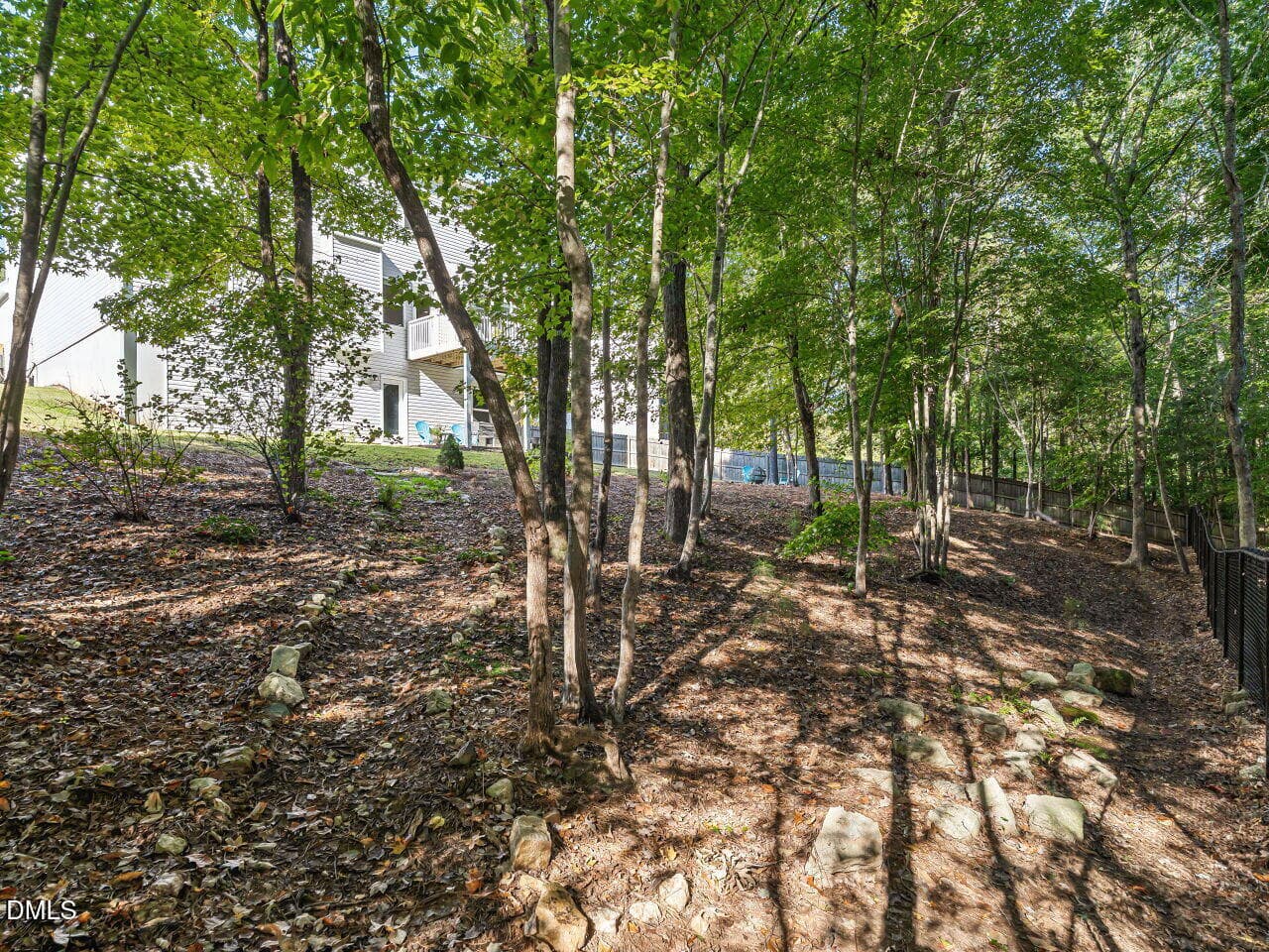 amazing shady areas in backyard - 64 Creststone Court, Clayton, NC 27527, Clayton