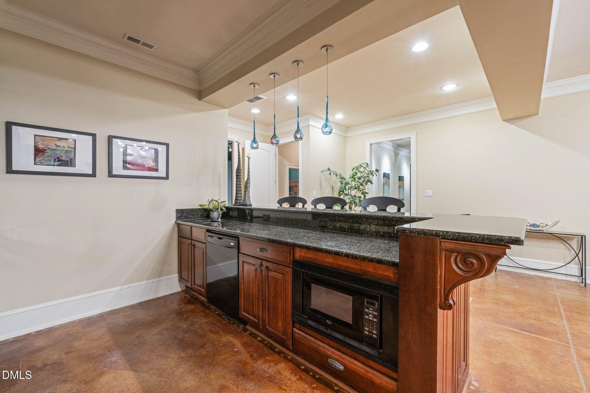 Lower Level Kitchen - 11228 Conley Cove Court, Raleigh, NC 27613