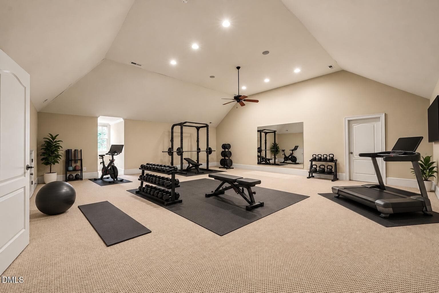 Staged Third Floor Gym - 11228 Conley Cove Court, Raleigh, NC 27613