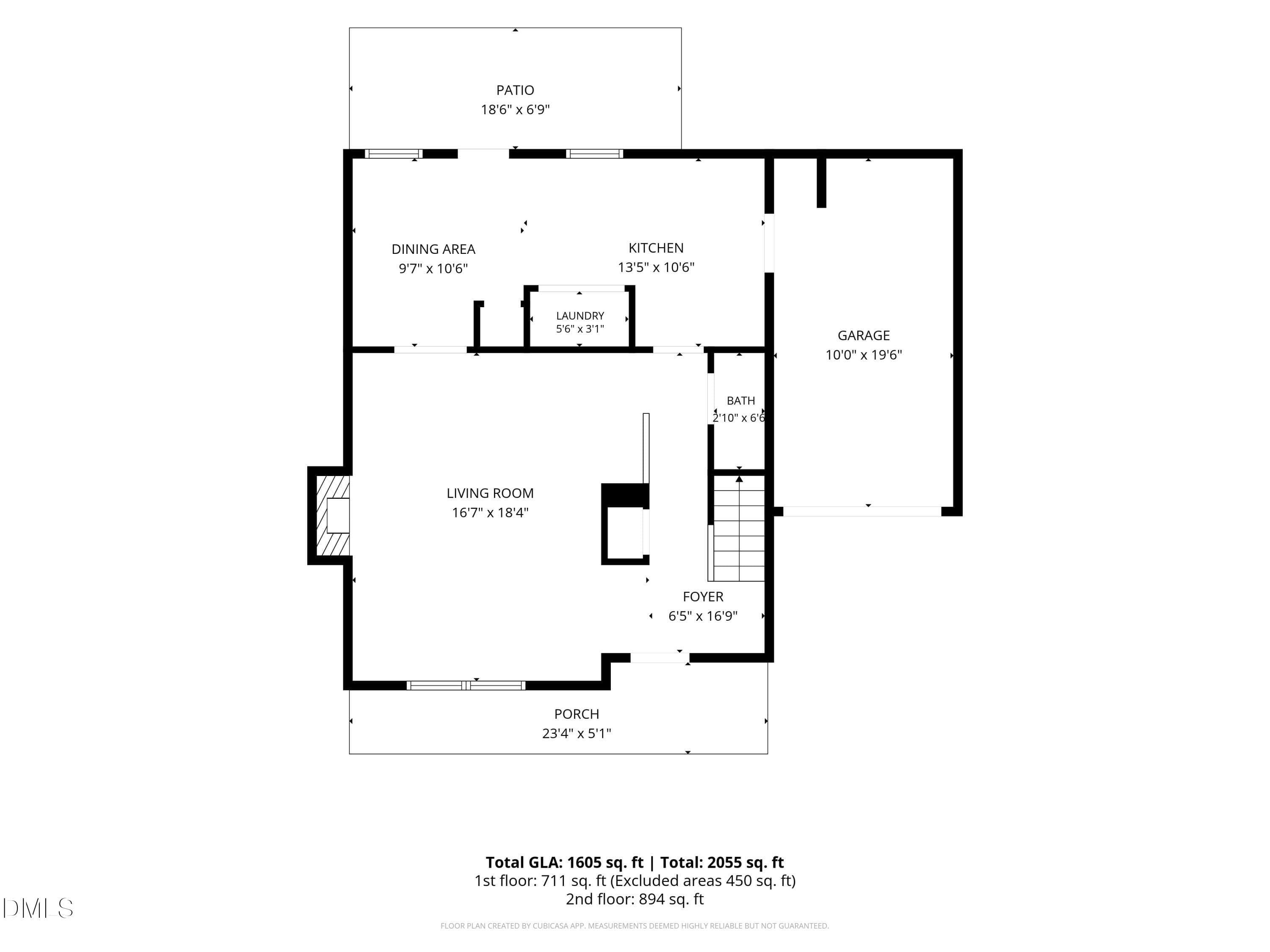 1-Floorplan_1 - 3818 Potecasi Drive, Raleigh, NC 27610, Raleigh