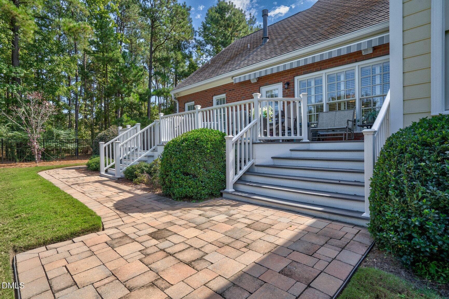 Walkway goes around entire home - 3095 Belmont Lake Drive, Rocky Mount, NC 27804, Rocky Mount