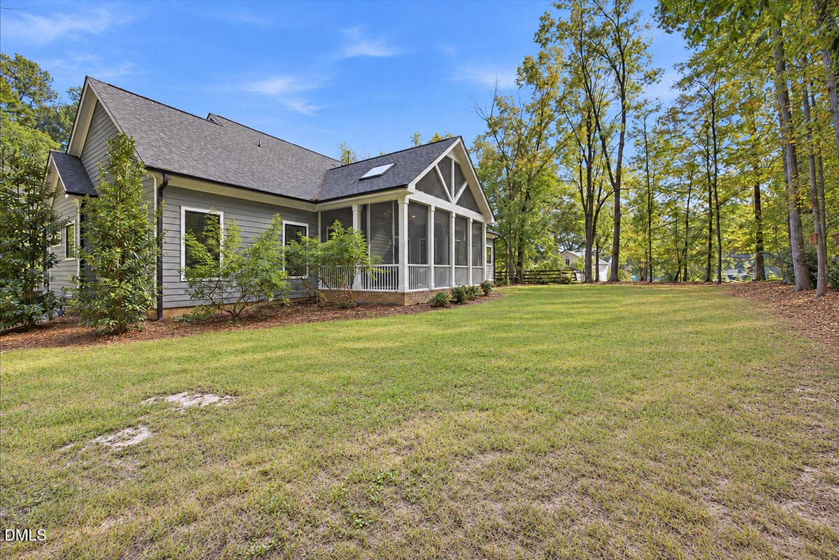 50 - Rear Exterior Side View - 3526 Westglen Road, Durham, NC 27705, Durham