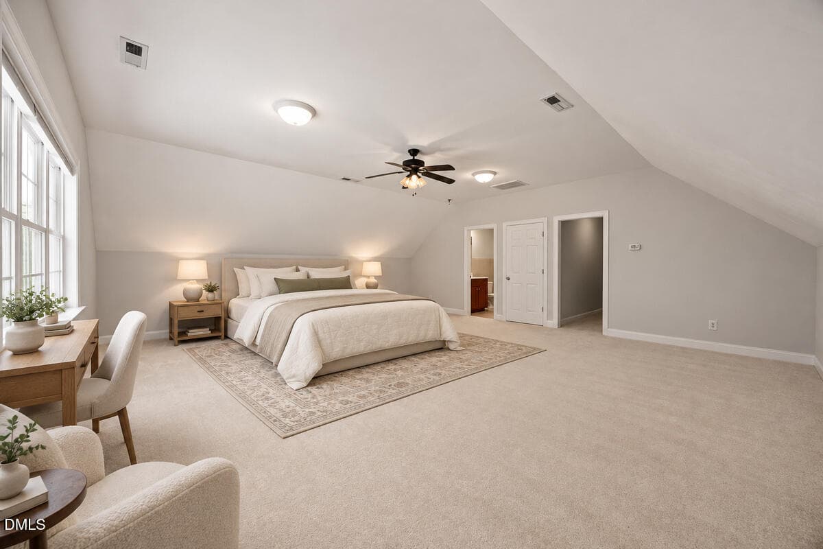 28 - Upstairs Bedroom Overview - 1645 Struble Circle, Willow Springs, NC 27592