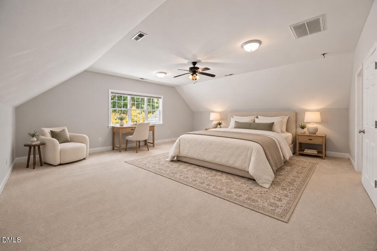 29 - Upstairs Bedroom Side View - 1645 Struble Circle, Willow Springs, NC 27592, Willow Springs
