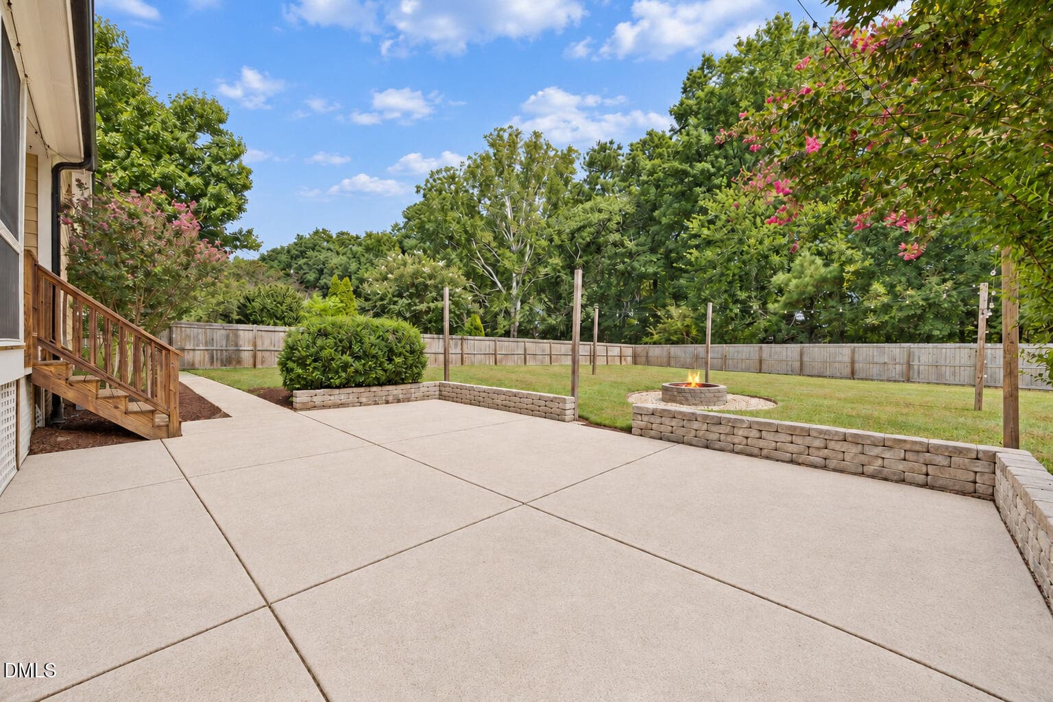 35 - Patio and Fire Pit - 1645 Struble Circle, Willow Springs, NC 27592, Willow Springs