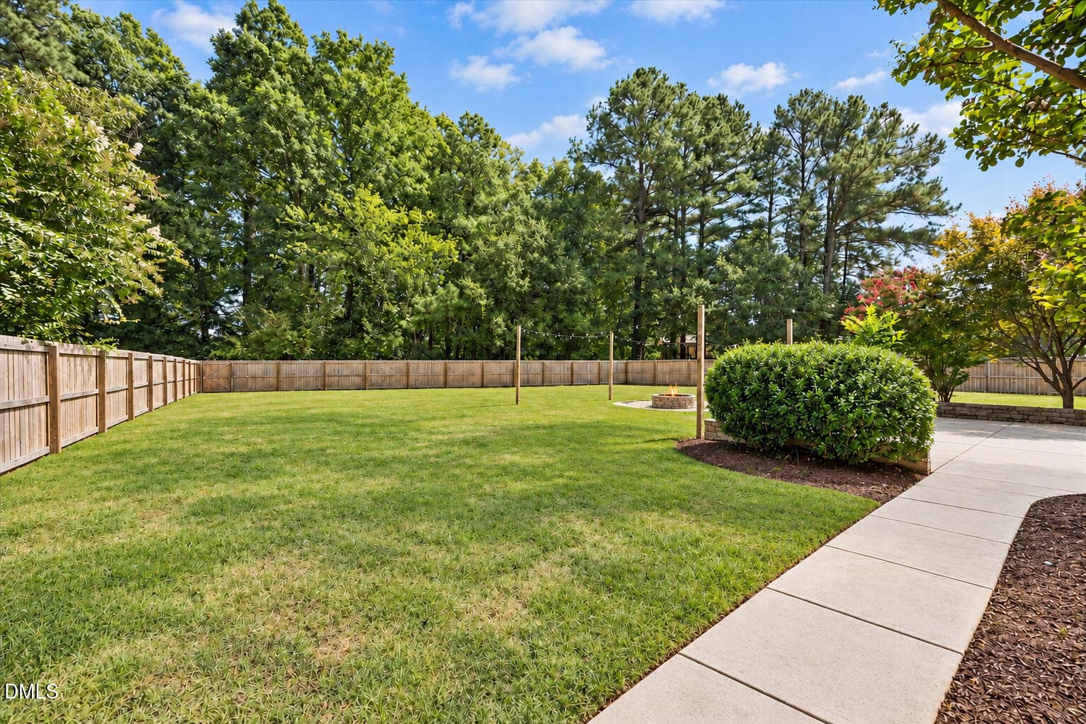 39 - Fenced Backyard - 1645 Struble Circle, Willow Springs, NC 27592, Willow Springs
