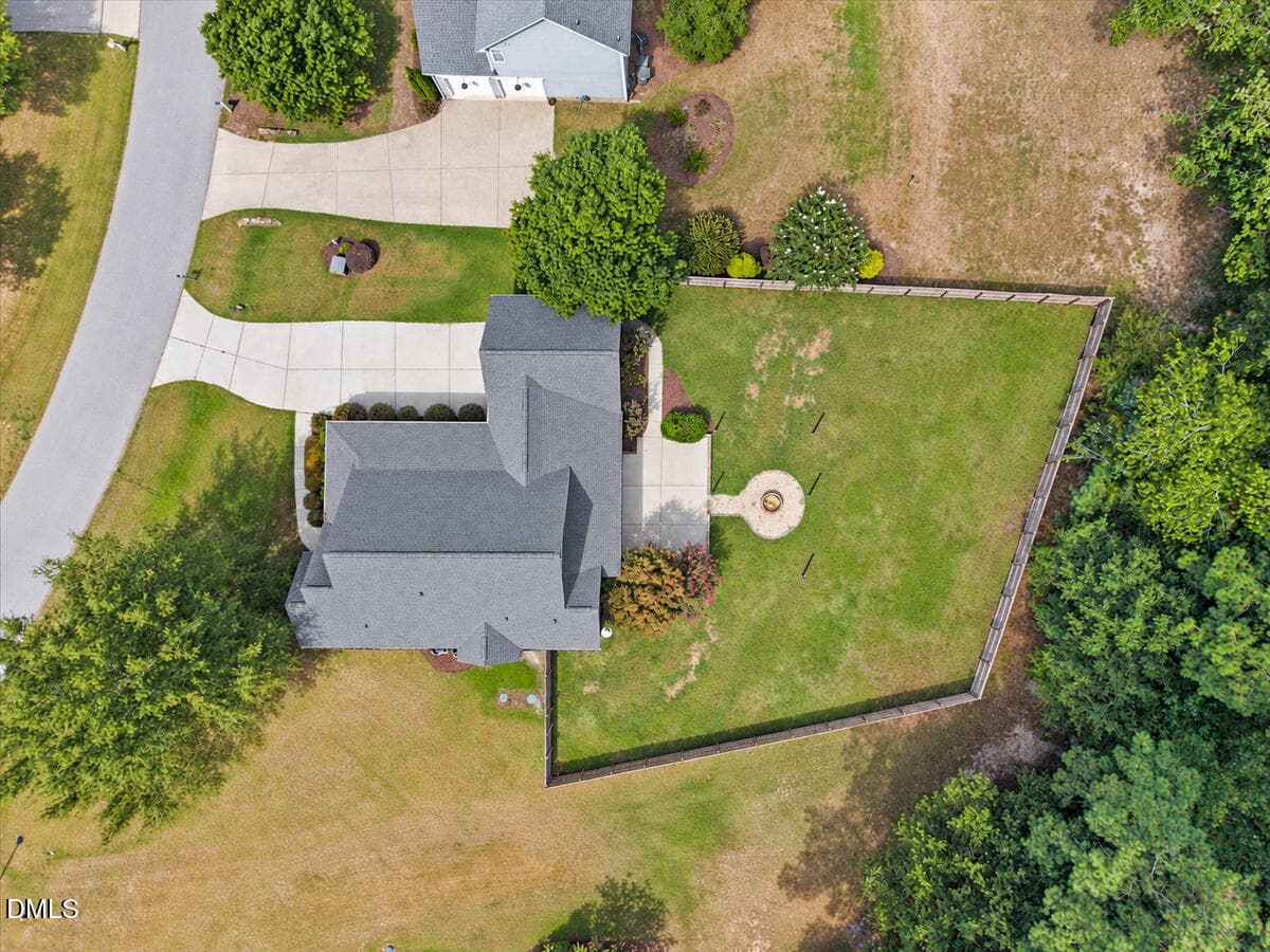 41 - Aerial Property Overview - 1645 Struble Circle, Willow Springs, NC 27592, Willow Springs
