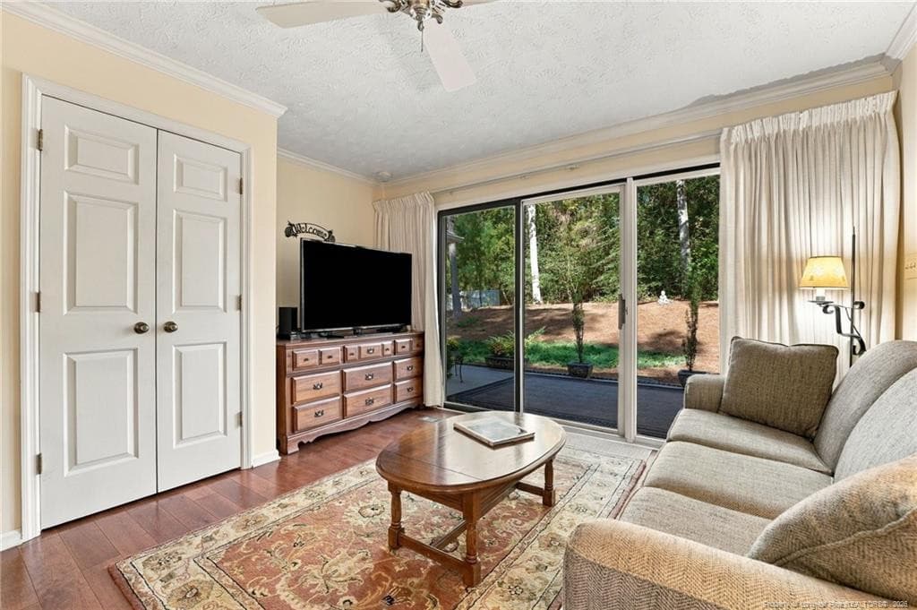 Bedroom 3 with Slider to Patio - 715 Lake Forest Drive SE, Pinehurst, NC 28374