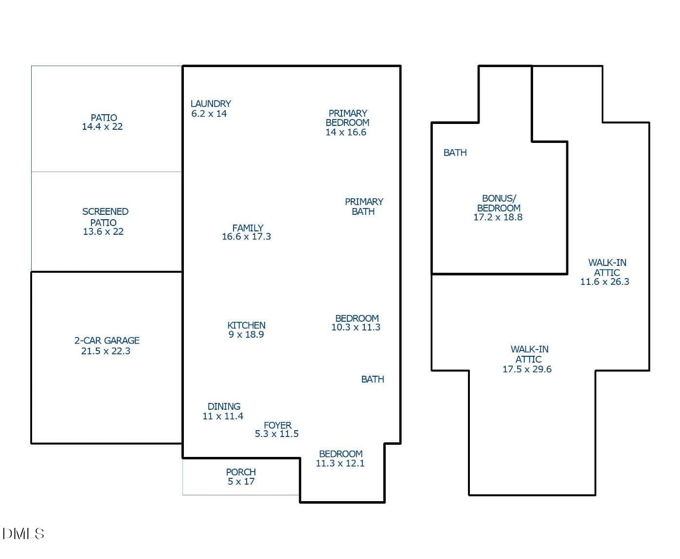 52 Sweetbay Park - Dimensions and Floorp - 52 Sweetbay Park, Youngsville, NC 27596, Youngsville