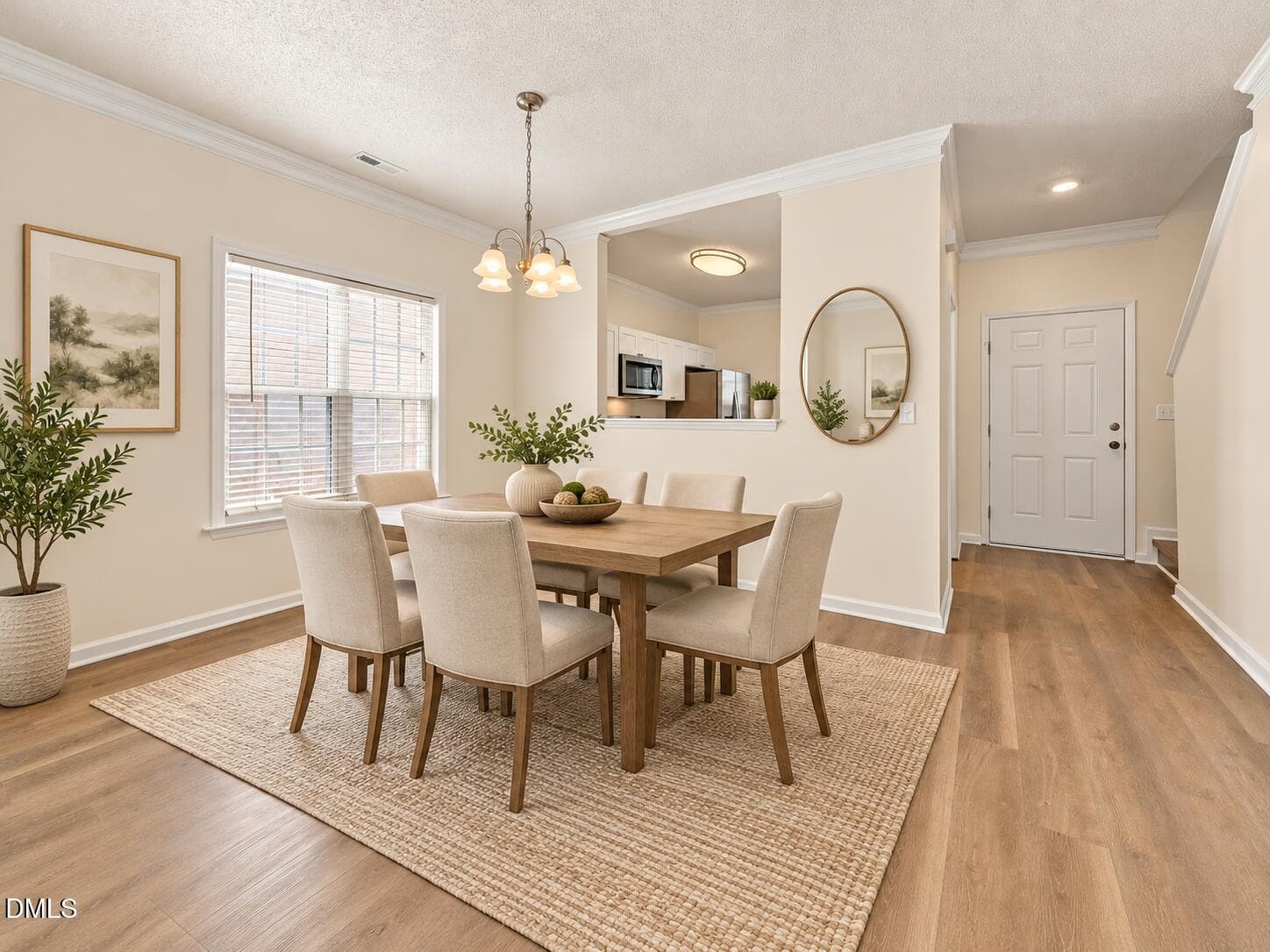 Warm Modern Farmhouse Dining Room - 5320 Sahalee Way, Raleigh, NC 27604