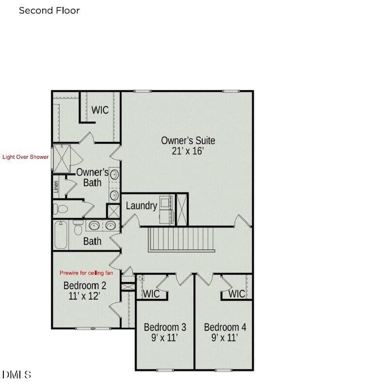 Second Floor - 342 Spirit Springs Road, Smithfield, NC 27577, Smithfield