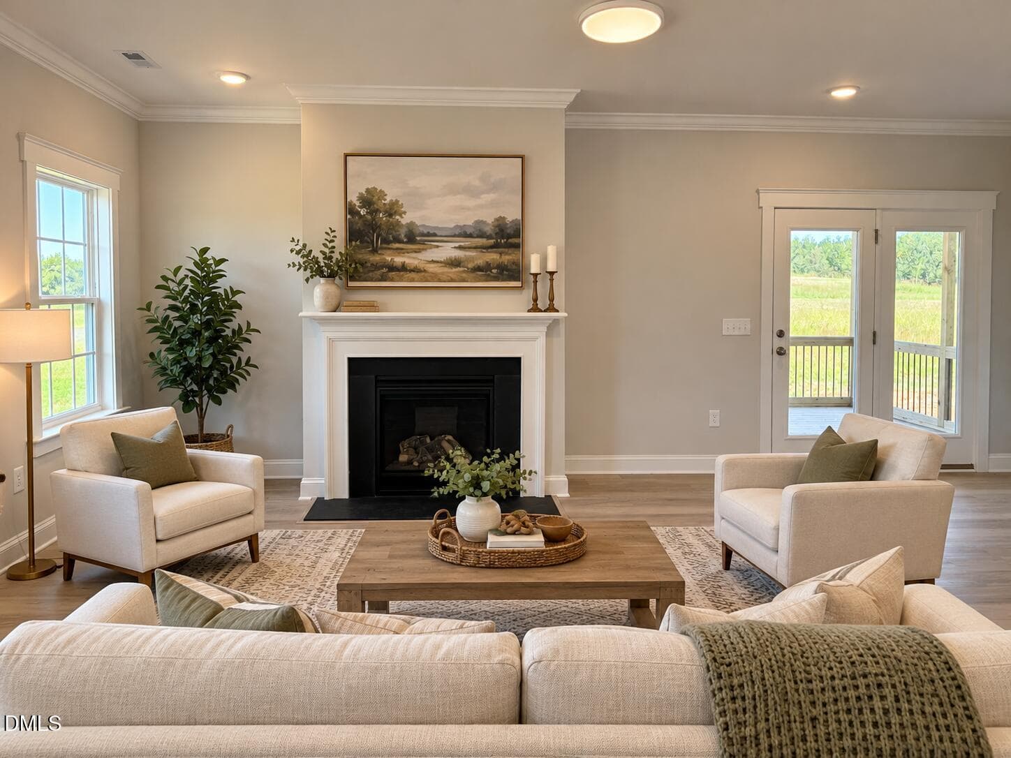 Living room - 2852 Needham Lane Ne 50, Haw River, NC 27258