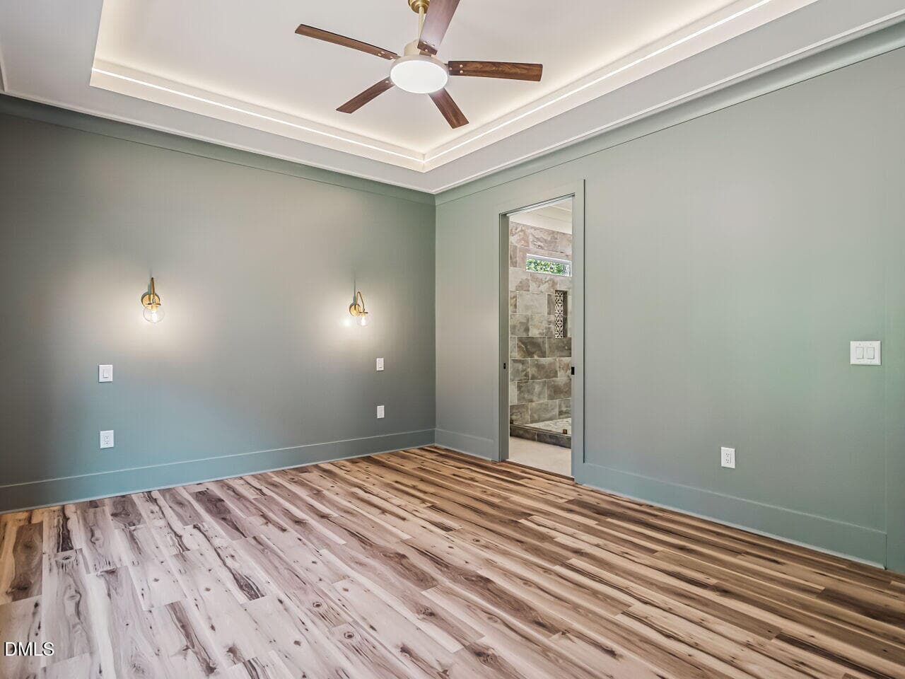 First Floor Main Bedroom - 8721 Little Deer Lane, Raleigh, NC 27613