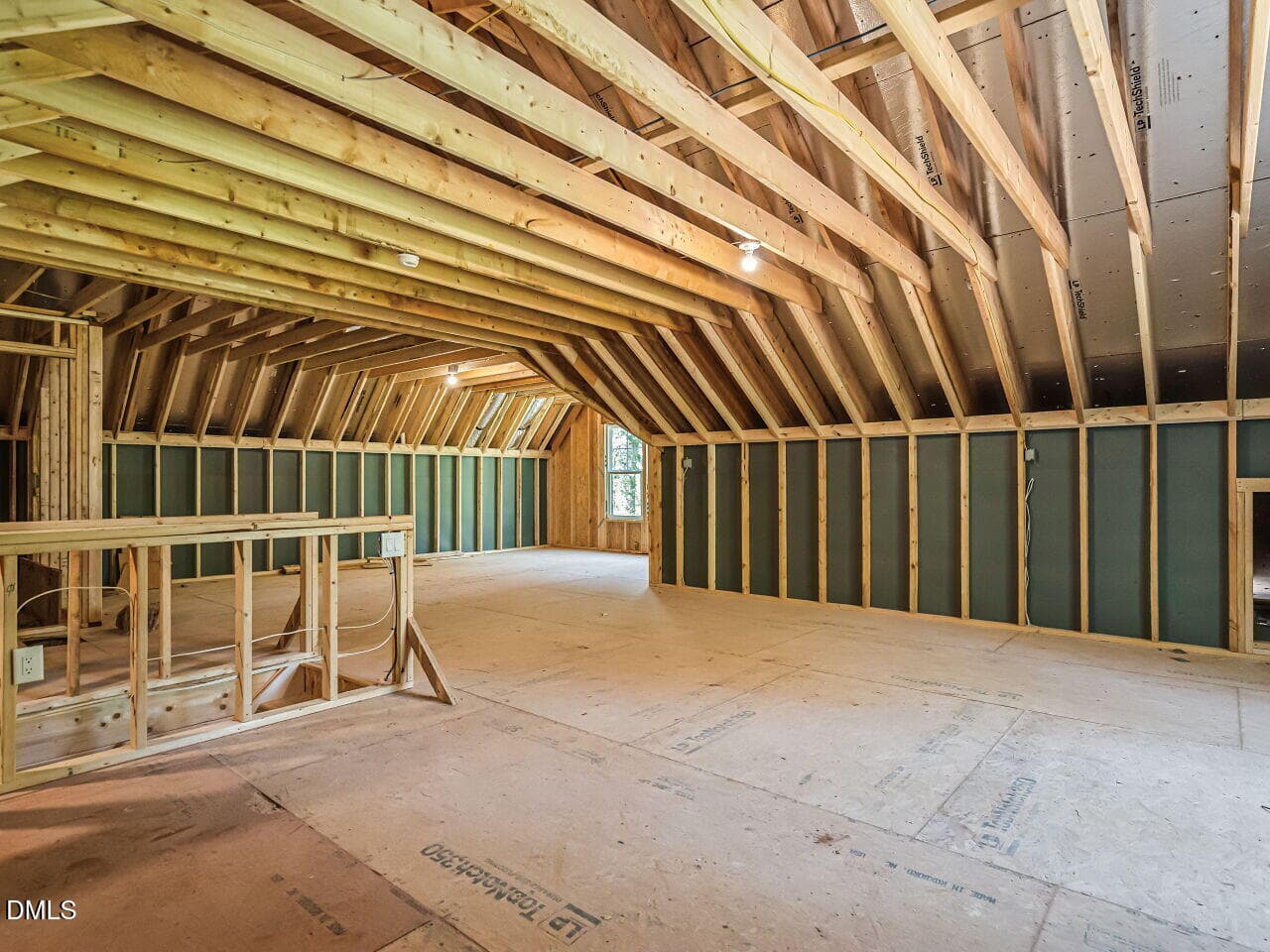 Unfinished 3rd floor - 8721 Little Deer Lane, Raleigh, NC 27613