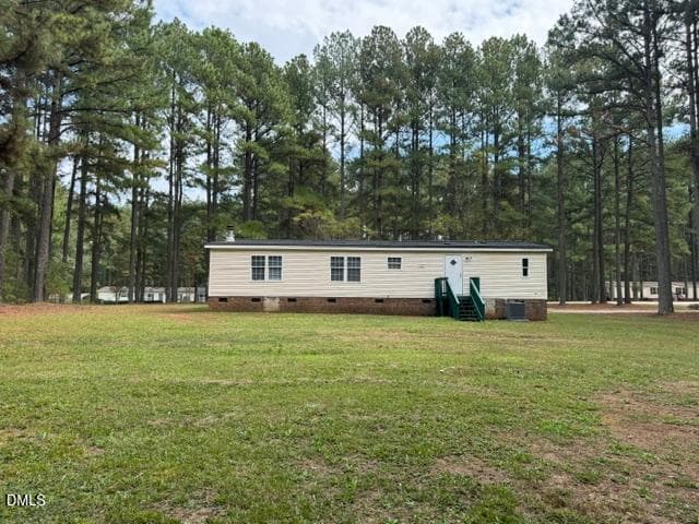 rear view - 265 Regina Lane, Henderson, NC 27537, Henderson