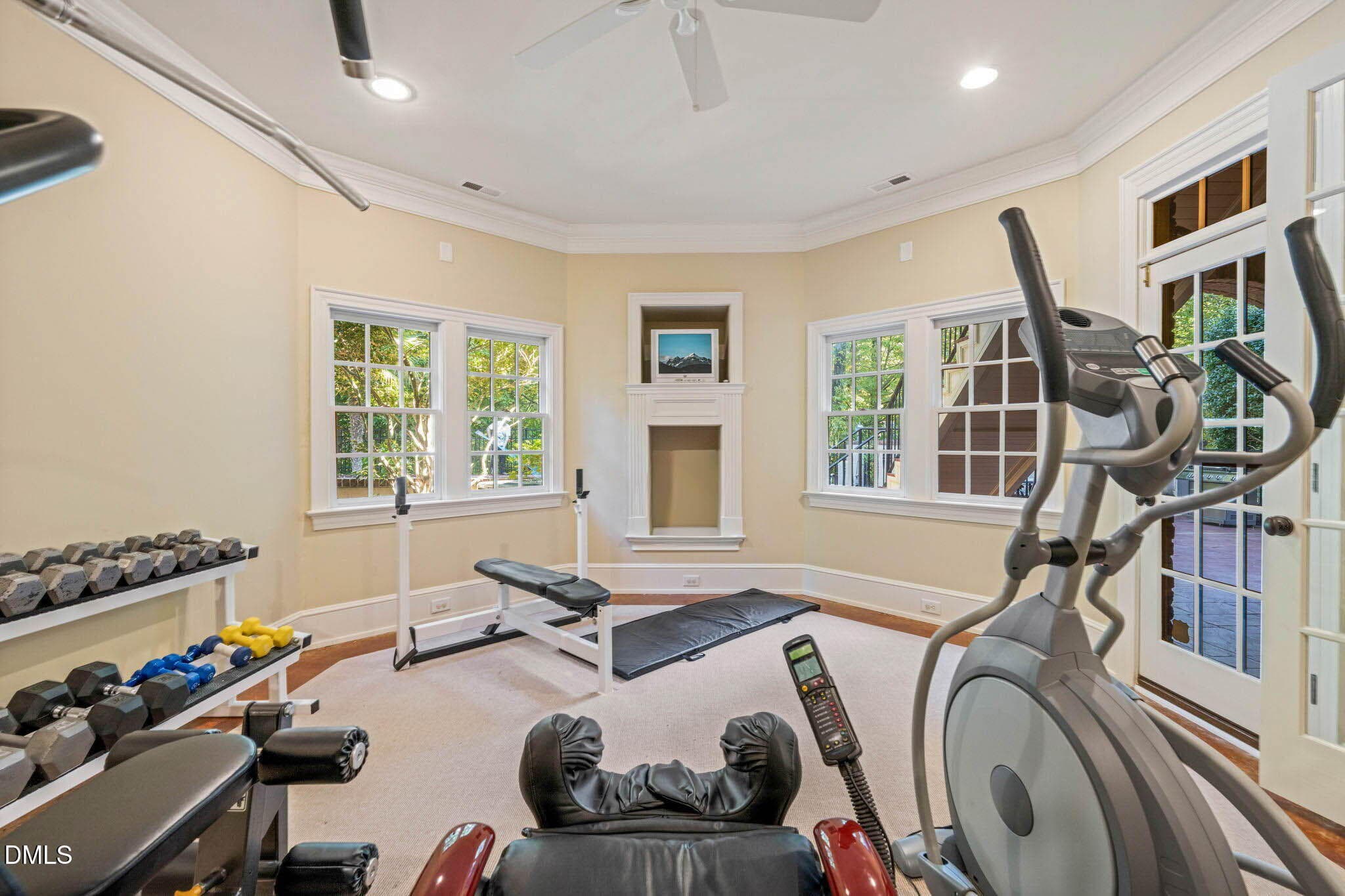Lower Level Gym - 11228 Conley Cove Court, Raleigh, NC 27613