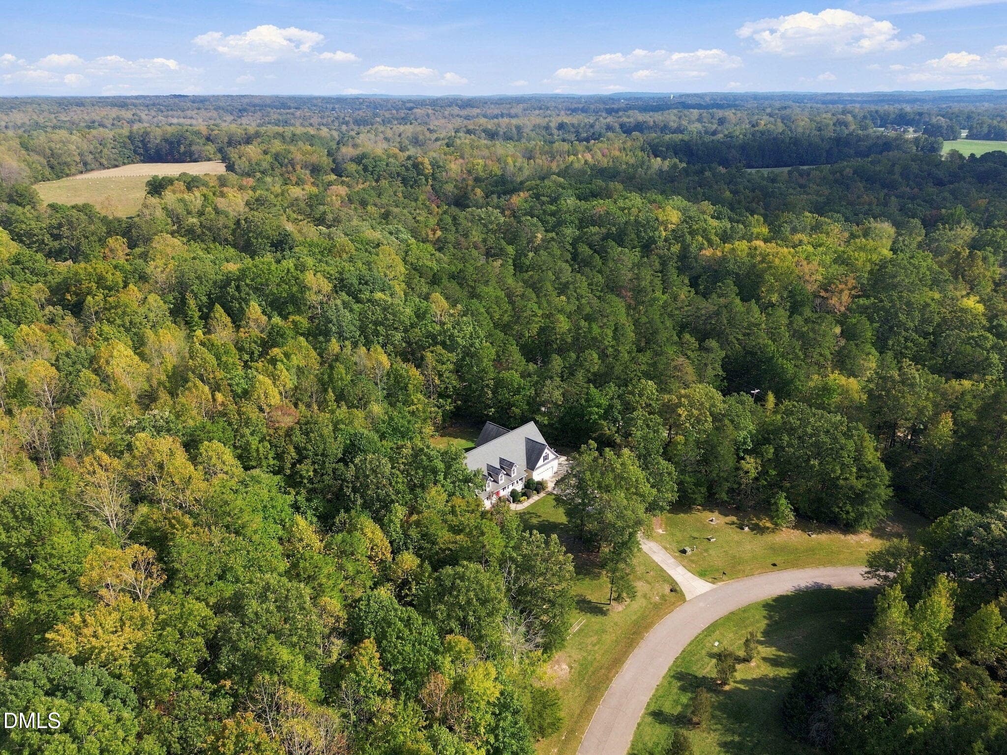 Aerial View - 3006 Trevor Court, Efland, NC 27243