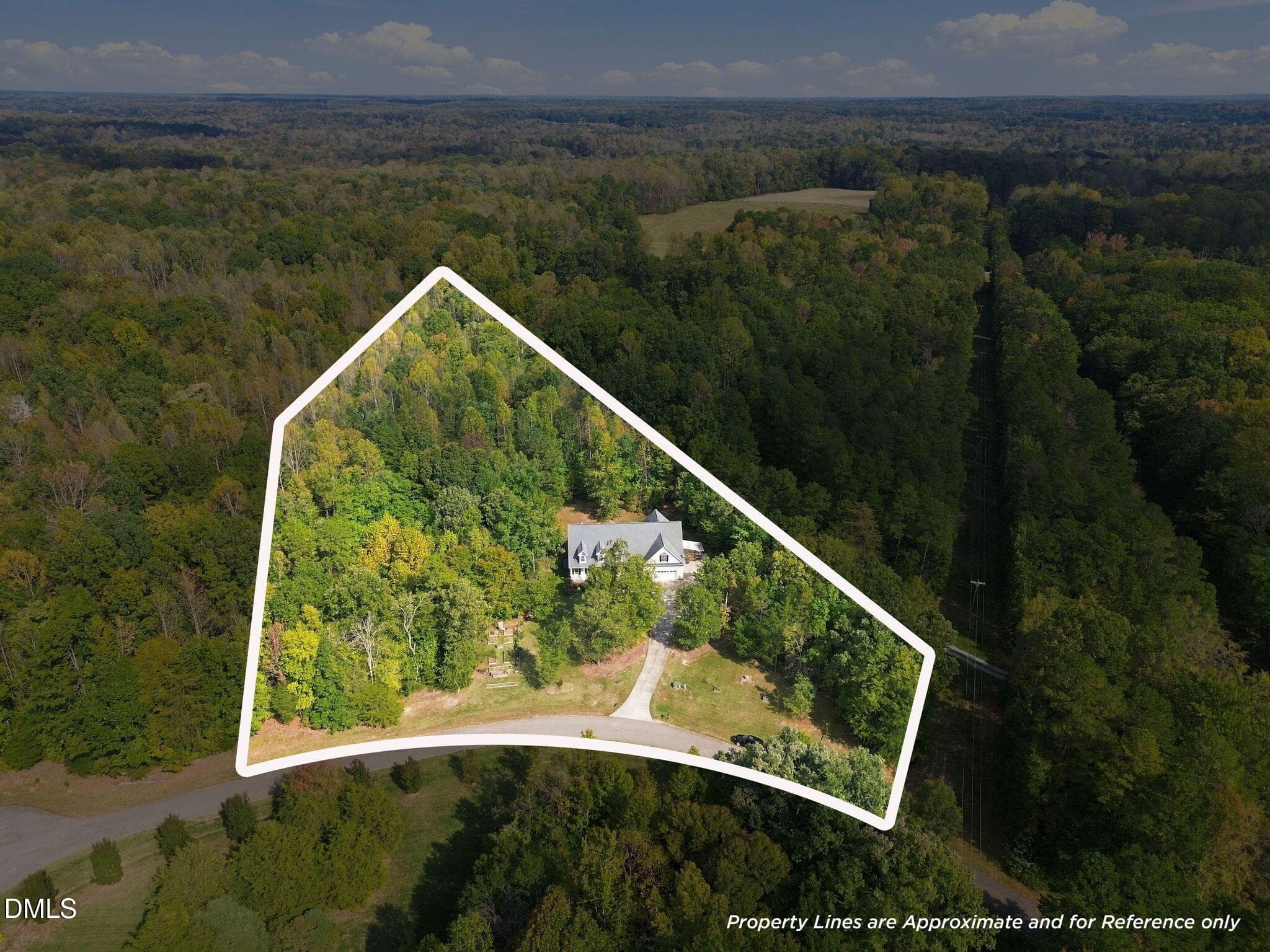 Aerial View - 3006 Trevor Court, Efland, NC 27243