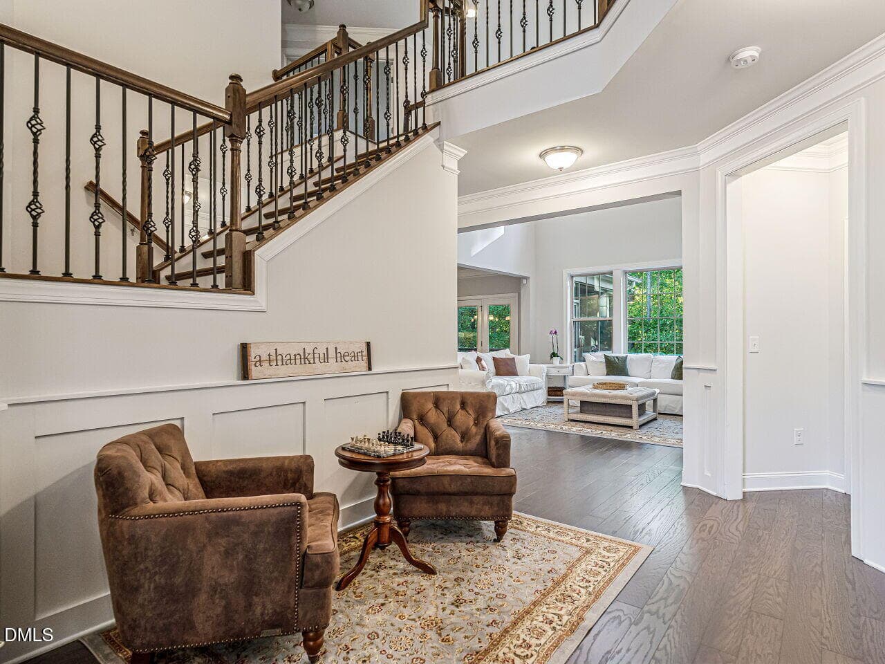 Sitting Area and Custom Niche - 433 Belle Gate Place, Cary, NC 27519