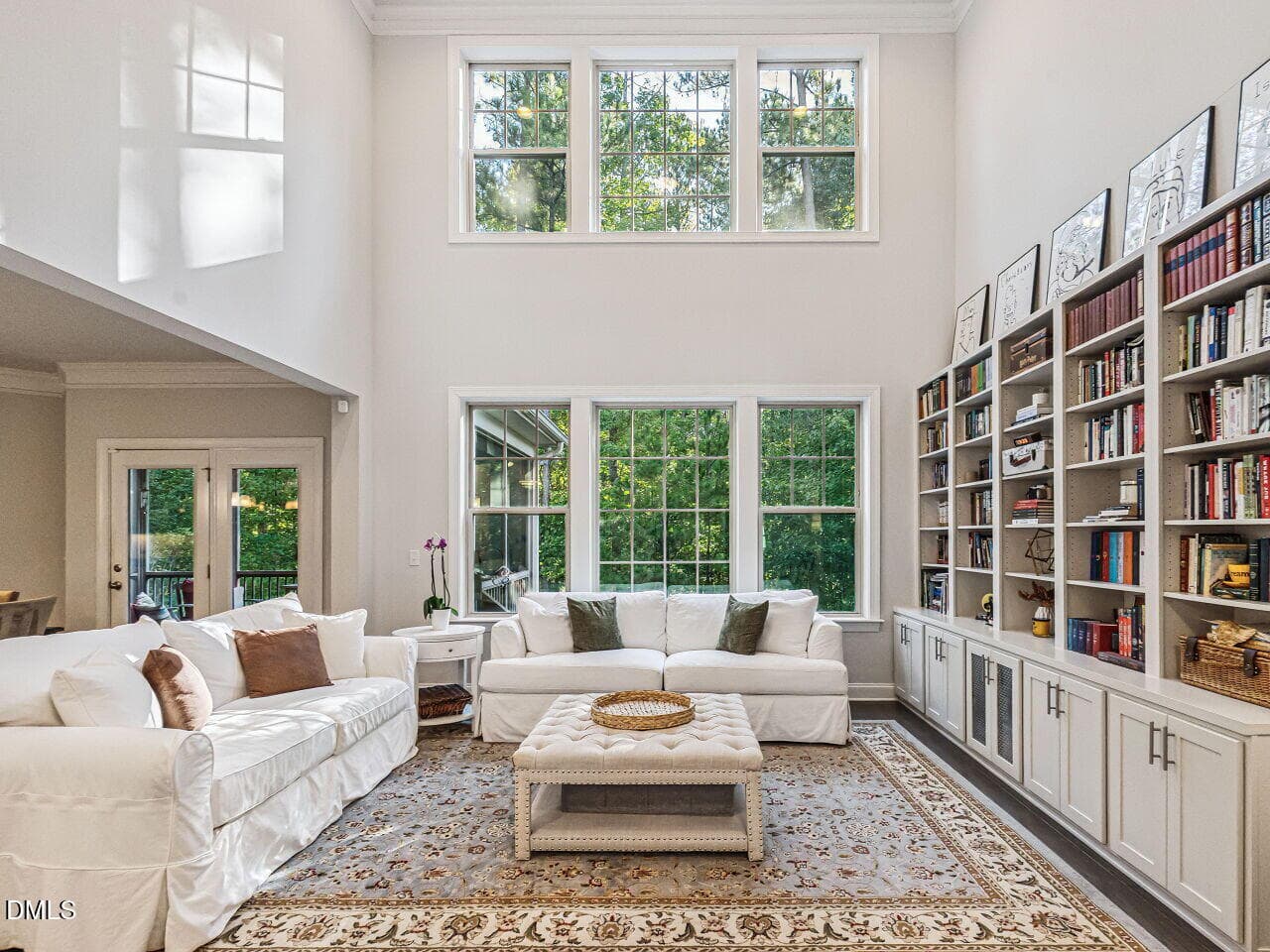 Grand Two Story Living Room - 433 Belle Gate Place, Cary, NC 27519