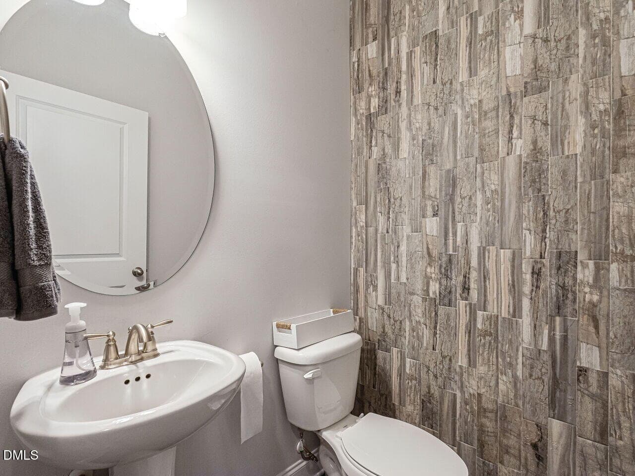 First Floor Half Bathroom - 433 Belle Gate Place, Cary, NC 27519