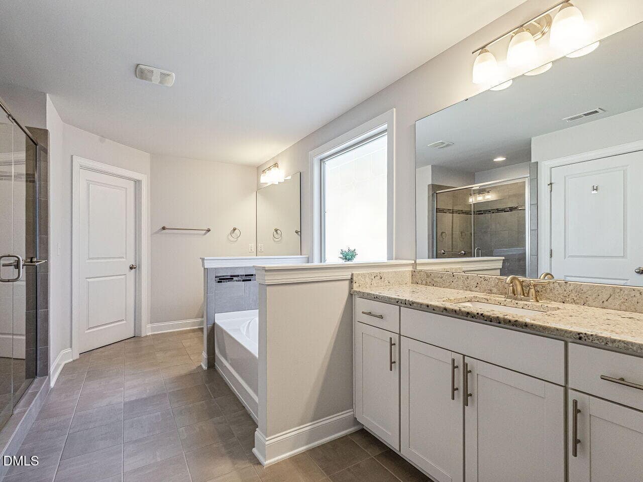 Luxurious Spa Inspired Primary Bathroom - 433 Belle Gate Place, Cary, NC 27519