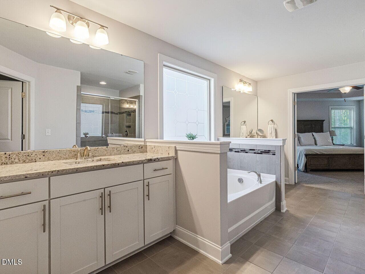 Dual Sinks and Overized Separate Shower - 433 Belle Gate Place, Cary, NC 27519