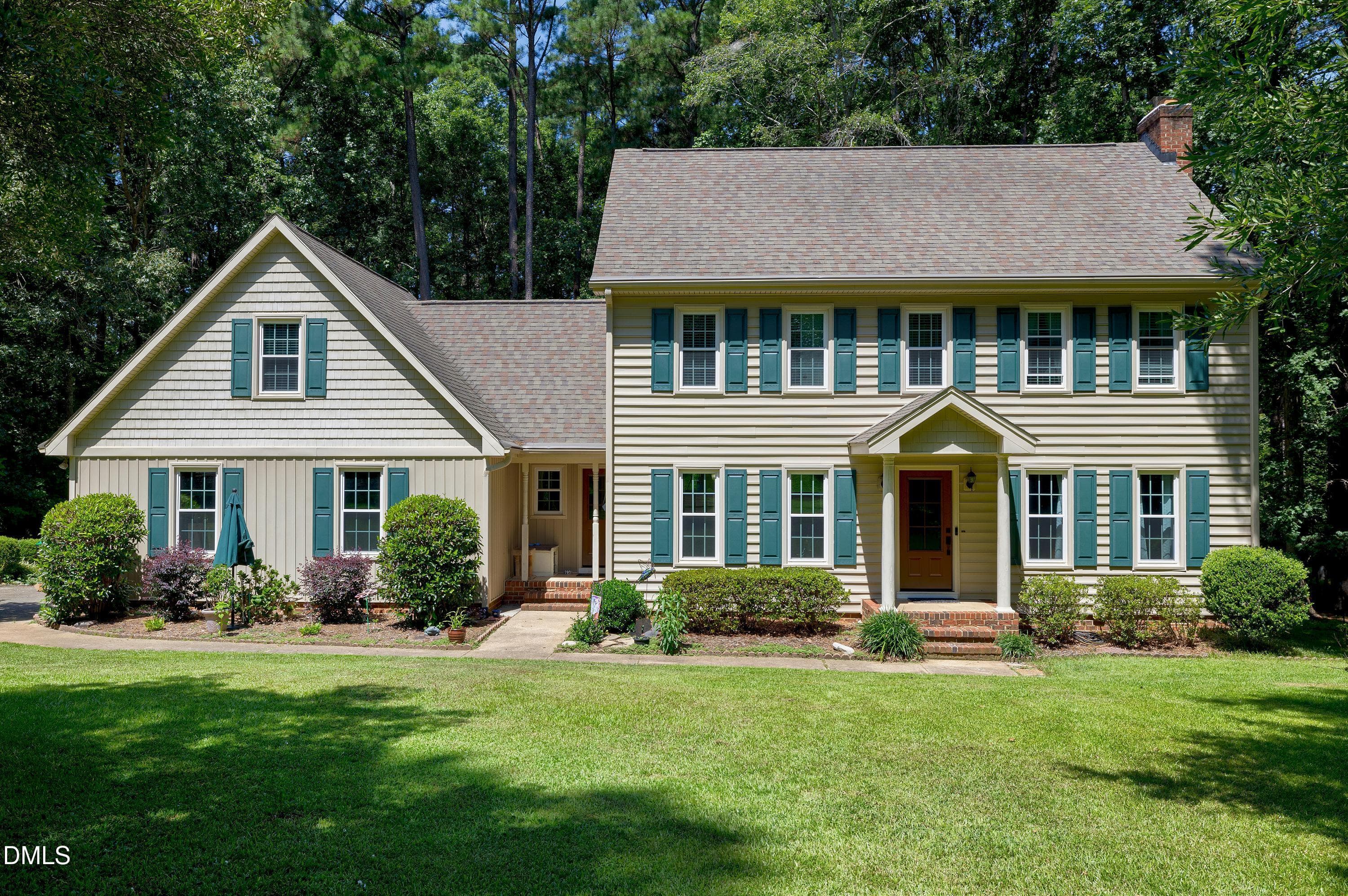 House Front- Greener shutters 1 10-17-26 - 6309 Windy Ridge Court, Raleigh, NC 27606