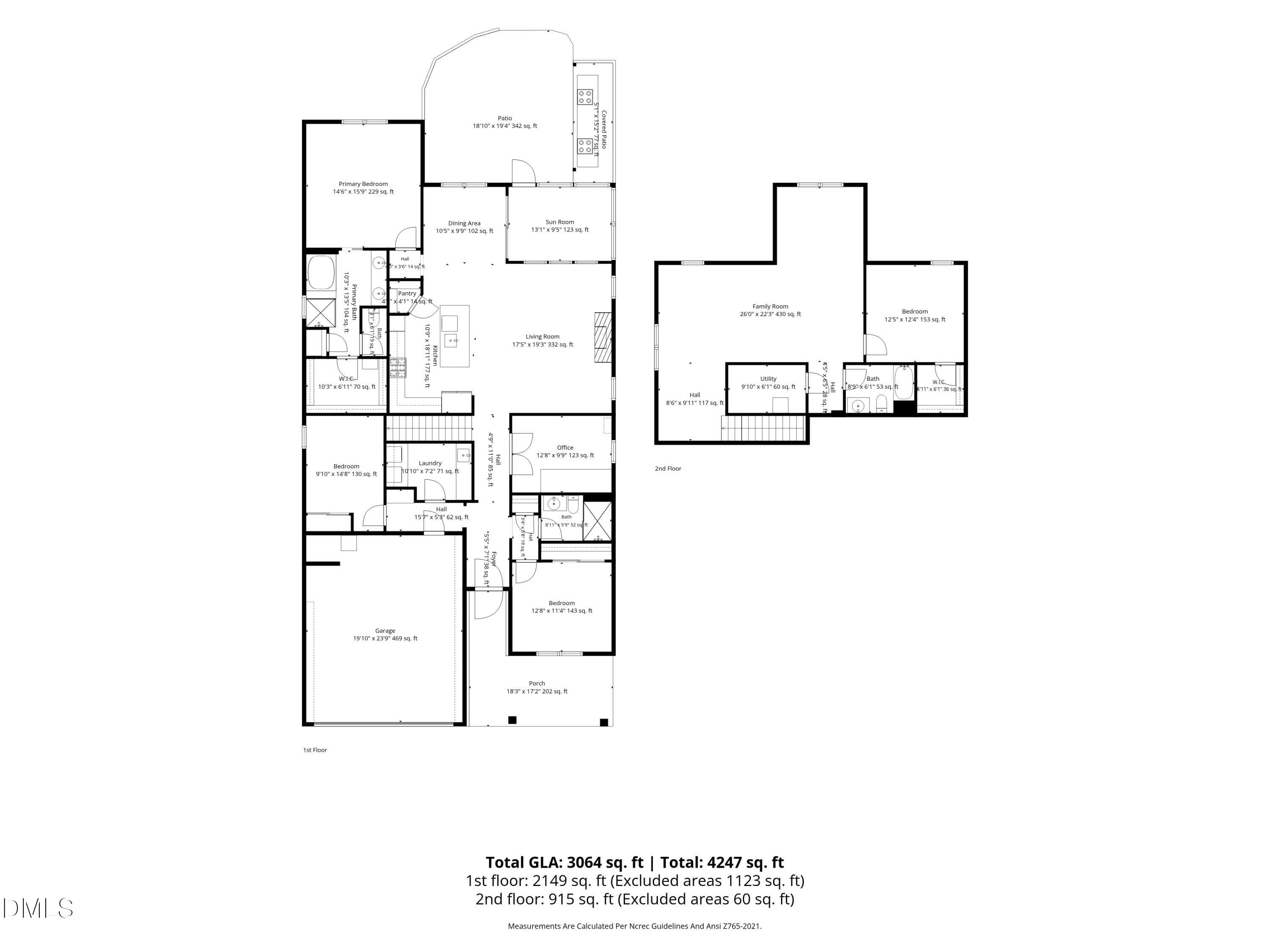 all_floors_1421_rose_gum_way_fuquay_vari - 1421 Rose Gum Way, Fuquay Varina, NC 27526