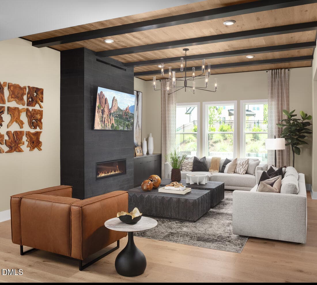Great Room - 401 Shinleaf Pond Trail, Raleigh, NC 27614, Raleigh