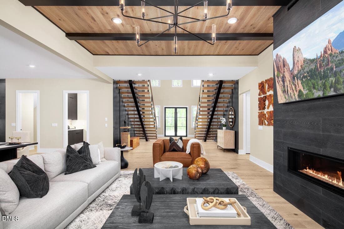 Great Room - 401 Shinleaf Pond Trail, Raleigh, NC 27614, Raleigh
