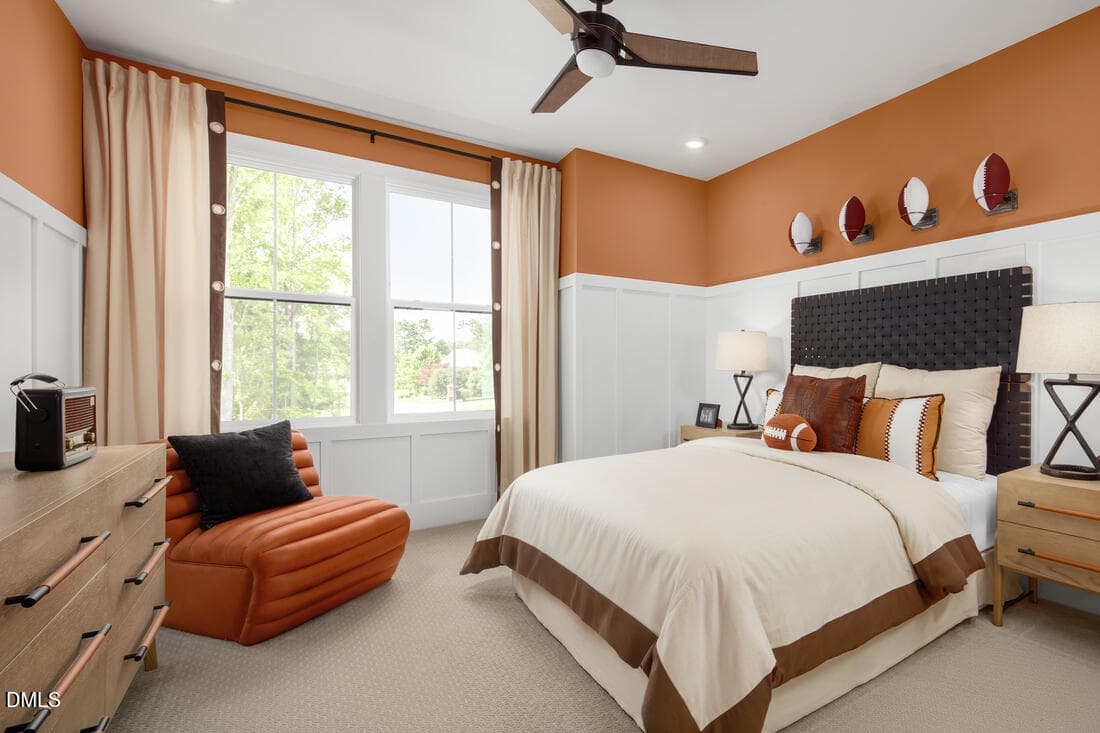 Secondary Bedroom - 401 Shinleaf Pond Trail, Raleigh, NC 27614, Raleigh