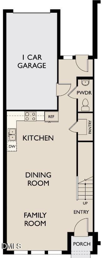 Celestial floorplan - 1st floor - 3128 Fulong Drive, Durham, NC 27704, Durham