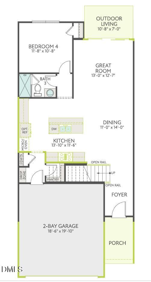 Lot 36- Felix- 1st Floor - 235 Denim Rose Way, Morrisville, NC 27560, Morrisville