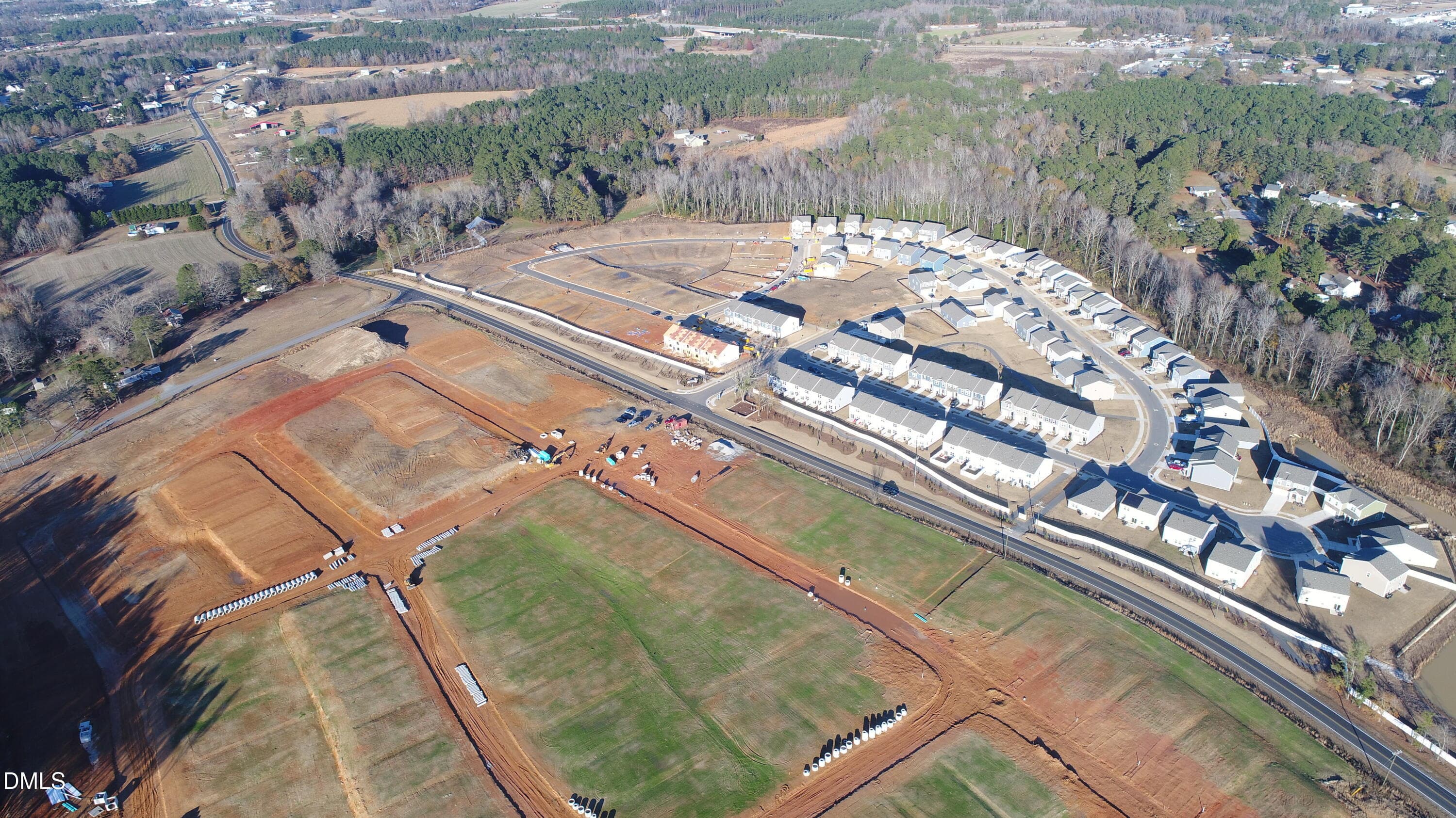 Aerial View 2 - 102 S Meyers Court, Clayton, NC 27520, Clayton