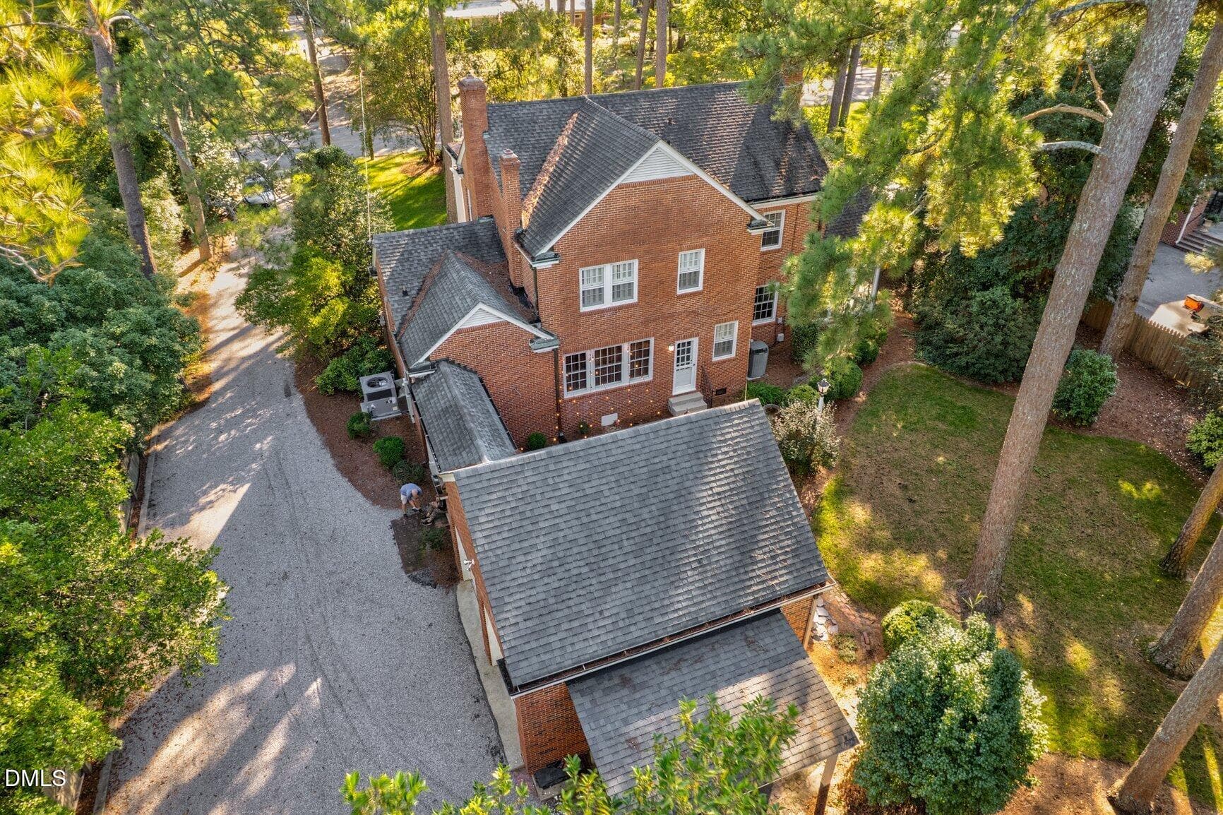Aerial View - 408 Piedmont Avenue, Rocky Mount, NC 27803