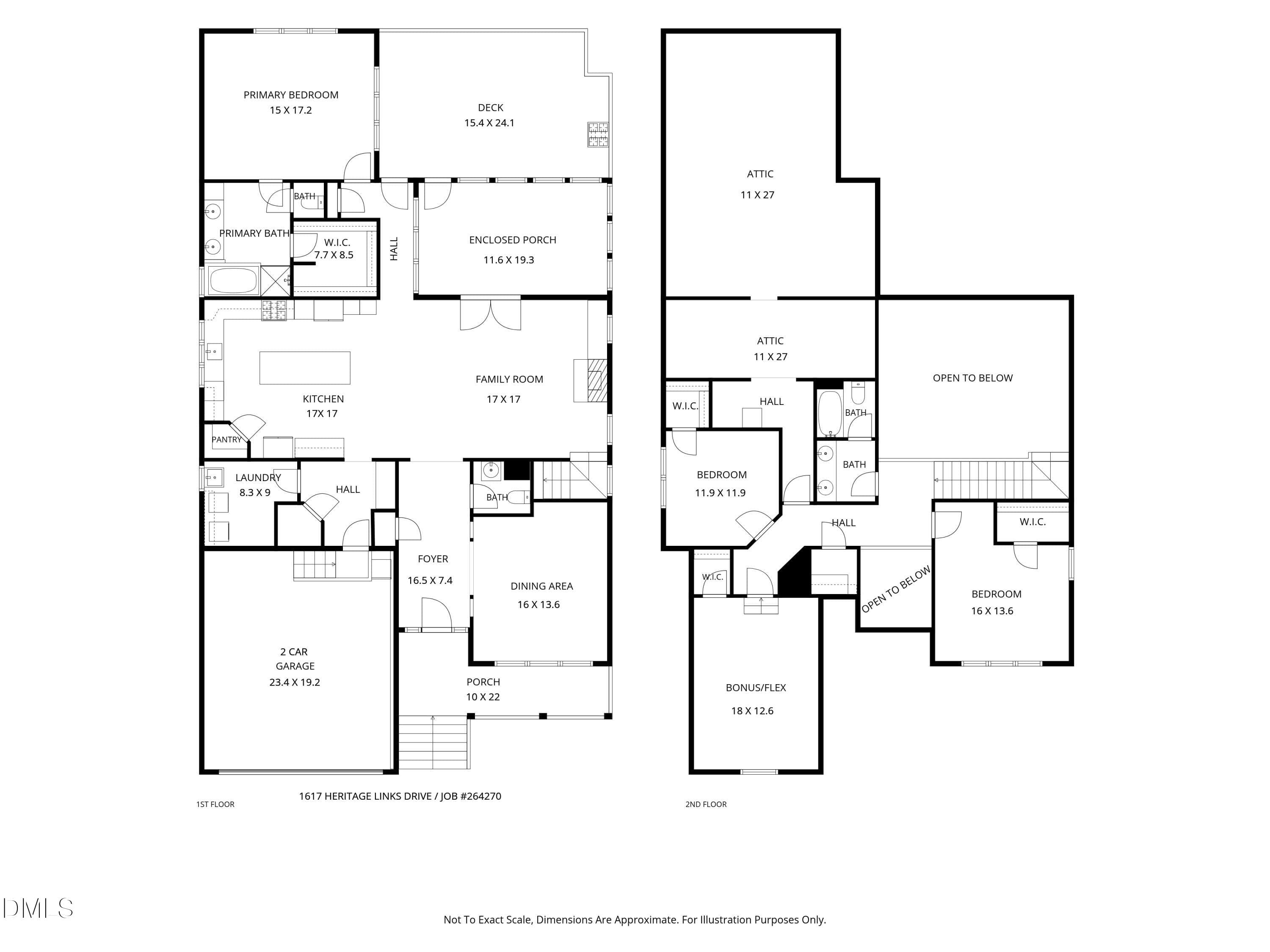 Floor Plan - 1617 Heritage Links Drive, Wake Forest, NC 27587