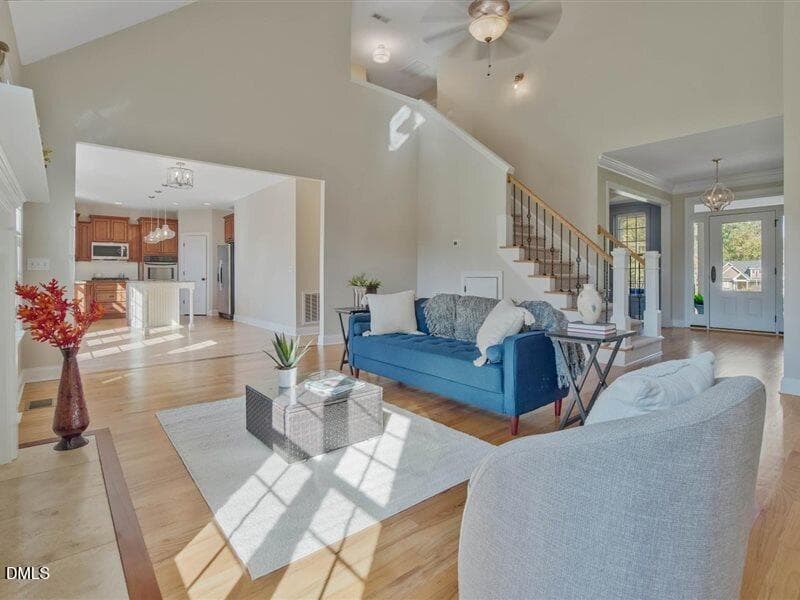 Living Room - 3009 Shelly Graham Drive, Graham, NC 27253
