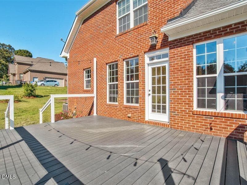 Deck - 3009 Shelly Graham Drive, Graham, NC 27253