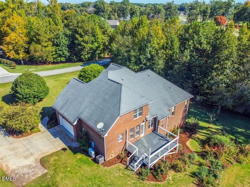 Aerial View - 3009 Shelly Graham Drive, Graham, NC 27253