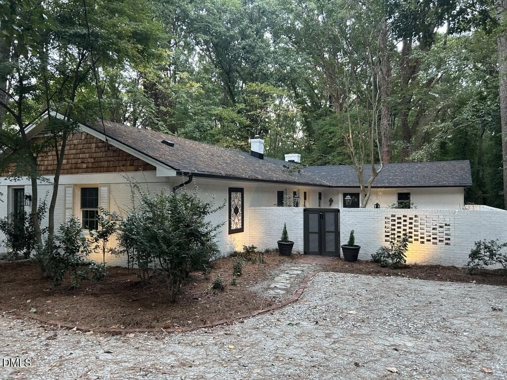 01-Front View - 1409 Trailwood Drive, Raleigh, NC 27606